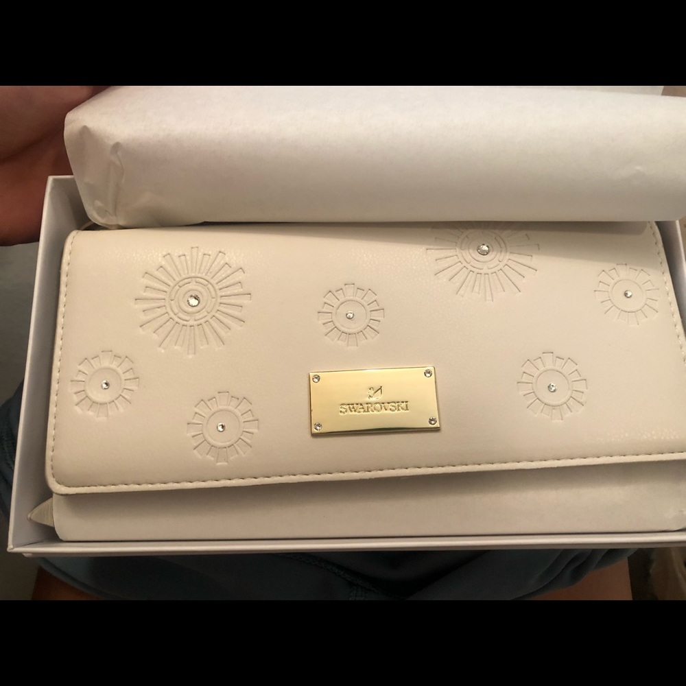 Swarovski wristlet wallet